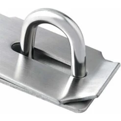 Un Ensemble De 2 Boucles Et Agrafes, Un Ensemble De 2 Boucles De Porte En Acier Inoxydable Boucle De Porte Serrure De Porte Serrure De Porte Serrure De Porte Fenêtre Armoire Garage Jardin -Promos Matériel Boutique 88108548 4