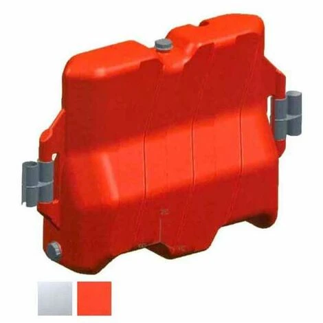 Barrière De Protection En Plastique Blanc 113X40 H 75 1 Barrière De Protection En Plastique Blanc 113X40 H 75