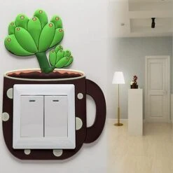 LTDSFHC 3D Stéréo Autocollant De Commutateur De Lumière 4pcs Interrupteur D'éclairage Autocollant Fluorescent Commutateur Chambre De Protection Autocollant 3D Auto Adhésif Surround Pour Décoration Amo 9 LTDSFHC 3D Stéréo Autocollant De Commutateur De Lumière 4pcs Interrupteur D'éclairage Autocollant Fluorescent Commutateur Chambre De Protection Autocollant 3D Auto Adhésif Surround Pour Décoration Amo -Promos Matériel Boutique 88219877 5