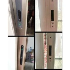 (Blanc) Coulissante Fenêtre Crochet Serrure Serrure De Porte Coulissante -Promos Matériel Boutique 88650540 3