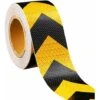 Autocollant Danger Arrow Ruban Réfléchissant Jaune Et Noir Bande Reflechissante Ruban De Signalisation Réflecteur Ruban Adhésif De Sécurité Conspicuity Ruban Davertissement