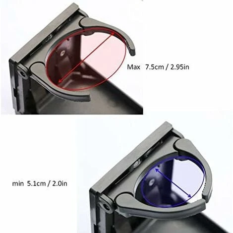 2X Universel Réglable Tasse De Boisson Porte-gobelet Voiture Camion Bateau, Ajustable 3 2X Universel Réglable Tasse De Boisson Porte-gobelet Voiture Camion Bateau, Ajustable – Image 3