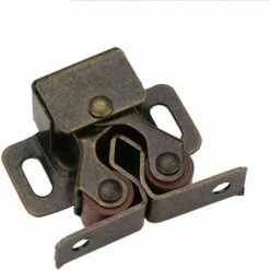 Ferrures De Quincaillerie Meubles Cabinet Attrape Butée De Porte Amortisseur Tampon Aimant Ferme-Serrure À Bille,Red Bronze