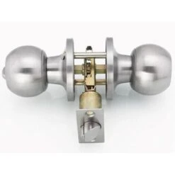 Poignée De Porte, Avec Serrure à Pêne Dormant, Avec Clé, âme En Cuivre, Avec Serrure Intérieure, Ronde 6.5-8.5 6 Poignée De Porte, Avec Serrure à Pêne Dormant, Avec Clé, âme En Cuivre, Avec Serrure Intérieure, Ronde 6.5-8.5 -Promos Matériel Boutique 88920685 3