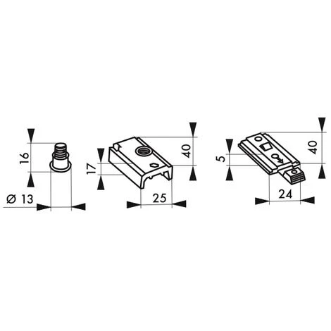 THIRARD - Arrêt De Porte Pour Ferme-porte à Came 3 THIRARD - Arrêt De Porte Pour Ferme-porte à Came – Image 3