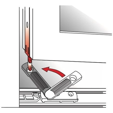FERCO By THIRARD - Anti-fausse Manoeuvre De Fenêtre Pvc, Pose En Feuillure, Gauche, 88x17mm, G-19821-01-L-1 2 FERCO By THIRARD - Anti-fausse Manoeuvre De Fenêtre Pvc, Pose En Feuillure, Gauche, 88x17mm, G-19821-01-L-1 – Image 2
