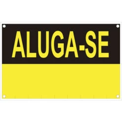Aluga-se (pvc 0.4mm) 45x70cm