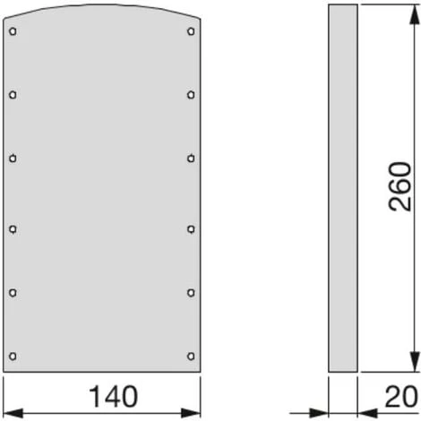 Emuca Accessoire Latéral Pour Penderie Rabattable Pour Armoire Hang, Peint Gris Pierre, Plastique, 1 Lot De 2 Unités 2 Emuca Accessoire Latéral Pour Penderie Rabattable Pour Armoire Hang, Peint Gris Pierre, Plastique, 1 Lot De 2 Unités – Image 2