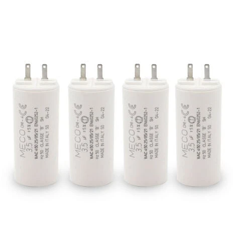 Lot De 4 Condensateurs MECO 3,5 UF Pour Moteur Volet Roulant SOMFY 1 Lot De 4 Condensateurs MECO 3,5 UF Pour Moteur Volet Roulant SOMFY