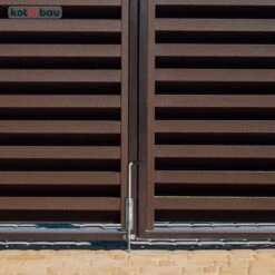 KOTARBAU Verrou à Coulisse Étroit Non Peint 420 Mm Verrou à Boulon Fermeture Pour Porte De Garage Avec Poignée En Caoutchouc -Promos Matériel Boutique 89692609 4