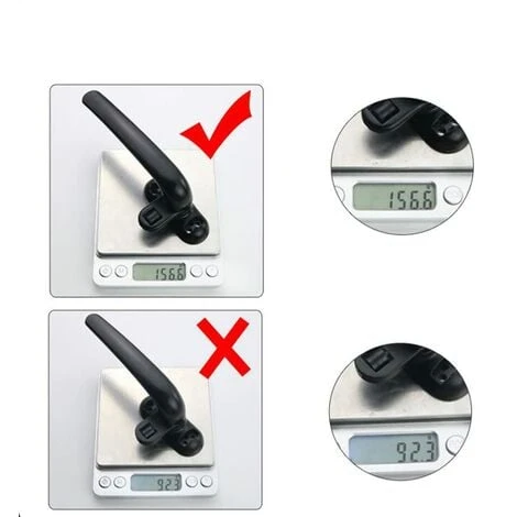 Poignée De Fenêtre Intérieure En Alliage D'aluminium Et Plastique - Poignée De Fenêtre Coulissante Intérieure Et Extérieure - Poignée De Porte Et De Fenêtre (ouverture Noire à Droite) 5 Poignée De Fenêtre Intérieure En Alliage D'aluminium Et Plastique - Poignée De Fenêtre Coulissante Intérieure Et Extérieure - Poignée De Porte Et De Fenêtre (ouverture Noire à Droite) – Image 5