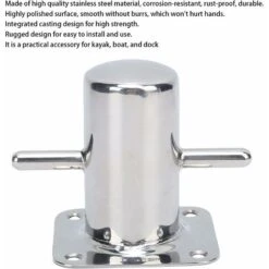 Amarrage De Bateau Croix D'amarrage Bollard Taquet De Quai De Bateau Amarrage Simple Accessoire De Quincaillerie -Promos Matériel Boutique 89775024 3