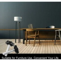 Liquidation totale Étoile à La Main Vis 15 Pièces Vis De Serrage Sur Le Bouton Étoile Bouton En Forme D'étoile Vis Sur Le Bouton Fil De Serrage Bouton Noir En Plastique Pour Meubles DeMachine-outil（M -Promos Matériel Boutique 89802555 3