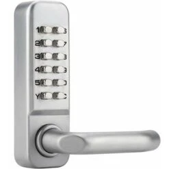 Lune-Serrure à Code Mécanique étanche, Combinaison De Code à 1 à 11 Chiffres Mot De Passe De Sécurité Serrure Codée Serrure De Porte à Combinaison Mécanique Sans Clé Pour Porte De Bureau En Bois