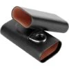 Étui à Cigares Avec Coupe-cigares Pour 3 Cigares Noirs, étui De Rangement Pour Cigares, Boîte En Cèdre En Bois De Cèdre Et Cuir, Pour Les Amis Des Pères, Outil De Voyage