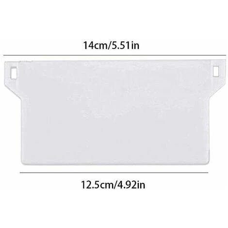 10pcs Plaque De Lestage Store Californien Poids Lest Stores Verticaux Plaque Lestage Store Lamelle Verticale 127mm Pièce Rechange Blanche 2 10pcs Plaque De Lestage Store Californien Poids Lest Stores Verticaux Plaque Lestage Store Lamelle Verticale 127mm Pièce Rechange Blanche – Image 2