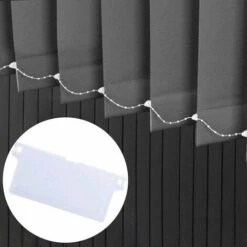 10pcs Plaque De Lestage Store Californien Poids Lest Stores Verticaux Plaque Lestage Store Lamelle Verticale 127mm Pièce Rechange Blanche 8 10pcs Plaque De Lestage Store Californien Poids Lest Stores Verticaux Plaque Lestage Store Lamelle Verticale 127mm Pièce Rechange Blanche -Promos Matériel Boutique 90599765 4