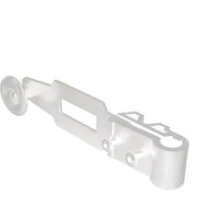 Poignée Pour Espagnolette Blanche Sur Panneton Composite Gamme Standard