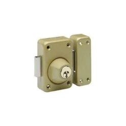 Verrou Cyclop 2 Cylindres 40 Mm Double, 3 Clés Vachette