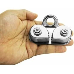 Taquet Coinceur Corde Bateaux Taquets D'Amarrage INOX Accessoires De Bateaux Marine Kayak - Argent -Promos Matériel Boutique 90750332 3