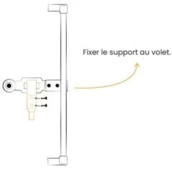 Accessoires Support Composite De Poignée Noire Espagnolette Gamme Standard 5 Accessoires Support Composite De Poignée Noire Espagnolette Gamme Standard -Promos Matériel Boutique 91055872 3