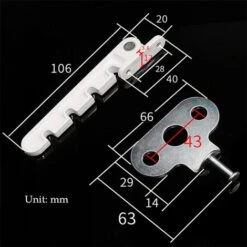 Entrebâilleur De Fenêtre, Limiteur De Fenêtre à Battant, Verrou De Sécurité Pour Les Bébés, Les Enfants, Entrebâilleur De Fenêtre Pour La Maison (1 Pièce) -Promos Matériel Boutique 91370430 5