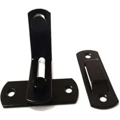 BDD Verrouillage à 90 Degrés Serrure De Confidentialité Verrou De Porte De Grange Coulissante Verrou De Porte à Angle Droit Serrure à Came -Promos Matériel Boutique 91853970 3