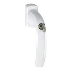 Poignée Oscillo Basc. Ovalfiliz PRODIF à Clé Alu - C7x35mm 2 Vis 5x40 - Blanc - 674886