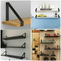 MAGIC 2Pcs Équerre De Fixation Triangle En Métal Charge Lourde, Equerre Murale Supports Étagère Murales Triangle, Supports à Angle Droit En Métal Pour Meubles Suspendus Connecteur Industriel Avec Vis 7 MAGIC 2Pcs Équerre De Fixation Triangle En Métal Charge Lourde, Equerre Murale Supports Étagère Murales Triangle, Supports à Angle Droit En Métal Pour Meubles Suspendus Connecteur Industriel Avec Vis -Promos Matériel Boutique 92381251 3