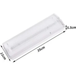 Bloc Autonome D'Eclairage De Sécurité 3 Heures D'éclairage IP65 200Lm 6500K 27LED -Promos Matériel Boutique 92593376 5