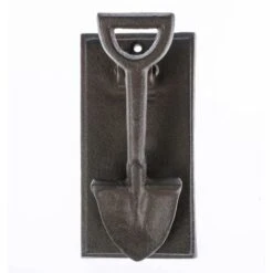 HOMESCAPES Heurtoir De Porte En Fonte Style Ancien - Forme Pelle -Promos Matériel Boutique 92880310 5