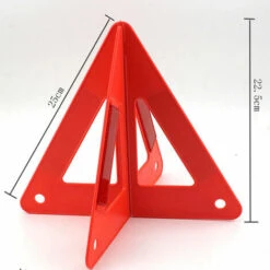 Triangle De Signalisation, Triangle De Signalisation Portable Voiture Panne D'urgence Avertissement Réfléchissant La Sécurité Routière Panneau Stop -Promos Matériel Boutique 93348188 3
