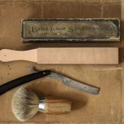 Kit De 3 Pièces En Cuir Strops, Bloc De Blocage En Cuir Double Face Paddle Strop Avec Composés De Polissage Blanc Vert (grande Taille) -Promos Matériel Boutique 93937509 3