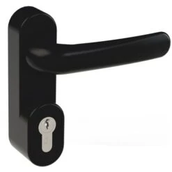 Manœuvre Extérieure Béquille Version Easy-cyl - Finition : Blanc RAL9016 - ANTIPANIC