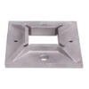 Embase à Souder Pour Tube Carré 40x40- INOX 316