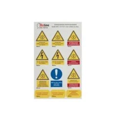 Signalisation Photovoltaïque Adhésive 136 X 216 Mm BIZ730725