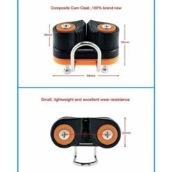 Voilier Came Taquet Entrée Rapide Taquet Coinceur Kayak Ancre Taquet Coinceur, 3 à 12 Mm 7 Voilier Came Taquet Entrée Rapide Taquet Coinceur Kayak Ancre Taquet Coinceur, 3 à 12 Mm -Promos Matériel Boutique 94530552 3