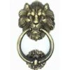 Heurtoir De Porte Tête De Lion