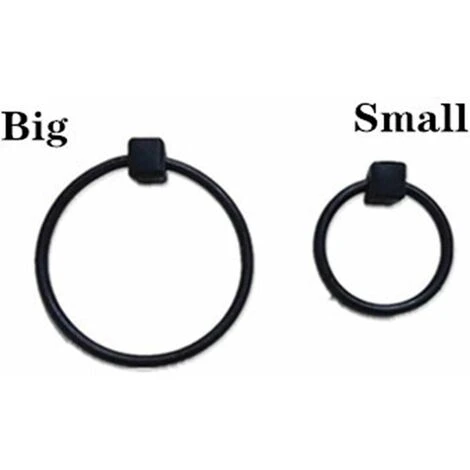 Heurtoirs Fonte Antique Heurtoir Poignée Hoop Porte à La Main Old Elm Porte De Fer Heurtoir Augmenter épaississement Anneau De Fer 66 (Color : Black, Size : S) 5 Heurtoirs Fonte Antique Heurtoir Poignée Hoop Porte à La Main Old Elm Porte De Fer Heurtoir Augmenter épaississement Anneau De Fer 66 (Color : Black, Size : S) – Image 5