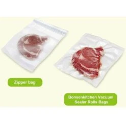 2 Rouleaux De Film D'Emballage Sous Vide 28X500cm - Sacs Sous Vide Professionnels Pour Scelleuses Sous Vide Alimentaires, Sacs De Congélation Sans Bpa, Résis CHAM -Promos Matériel Boutique 95442650 5
