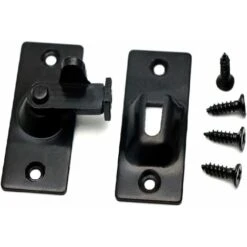 Petit Verrou De Porte à 90 Degrés, Serrure De Porte Canggu à Angle Droit, Serrure De Porte Coulissante, Serrure De Porte Coulissante, Loquet De Porte à Boucle -Promos Matériel Boutique 95442666 4