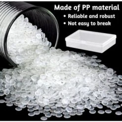 Lot De 6 Mini Boîte De Rangement, Petite Boîte De Rangement Transparent Avec Couvercles En Plastique, Conteneurs De Stockage ,pour Carte, Perle Minuscule, Jewerlry,Accessoires D’Artisanat MODOU -Promos Matériel Boutique 95442695 3