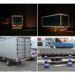 3M Sécurité Réfléchissant Auto-adhésives Avertissement Bande Visibilité Nuit Pour Voiture/Camion - Jaune -Promos Matériel Boutique 95505031 3