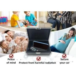 Boîte Faraday Extra Large Pour Clés De Voiture Cage Antivol RFID Pour La Sécurité De Voiture Boîte De Rangement Pour Clés -Promos Matériel Boutique 95506226 4