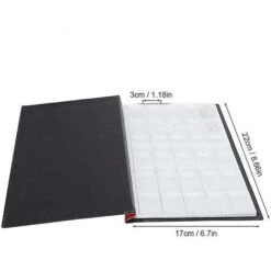 Album De Pièces De Monnaie De 100 Pages, Collectionneurs De Pièces De Monnaie, 250 Poches Pour Le Stockage De Pièces De Monnaie, Livre De Collection De Pièces De Monnaie -Promos Matériel Boutique 95740358 5