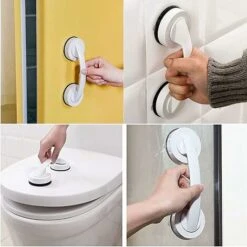 2 Poignées à Ventouses Super Résistantes, Portables, Pour Portes Et Fenêtres En Verre -Promos Matériel Boutique 96011542 4