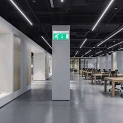 Acrylique LED éclairage De Sortie De Secours Signe Indicateur D'évacuation De Sécurité 110-220V Remise -Promos Matériel Boutique 96098159 4