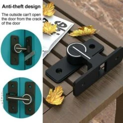 Verrouillage Sans Pêne Phosphorescent - Noir, 1 Jeu 8 Verrouillage Sans Pêne Phosphorescent - Noir, 1 Jeu -Promos Matériel Boutique 96444599 4