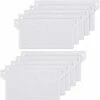 10pcs Plaque De Lestage Store Californien Poids Lest Stores Verticaux Plaque Lestage Store Lamelle Verticale 127mm Pièce Rechange Blanche