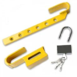 Tusk Padlock Lock Container Trailer Doors Steel Adjustable With 4 Keys -Promos Matériel Boutique 96516902 4